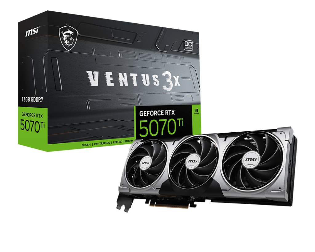 MSI RTX 5070 Ti 16G VENTUS 3X OC